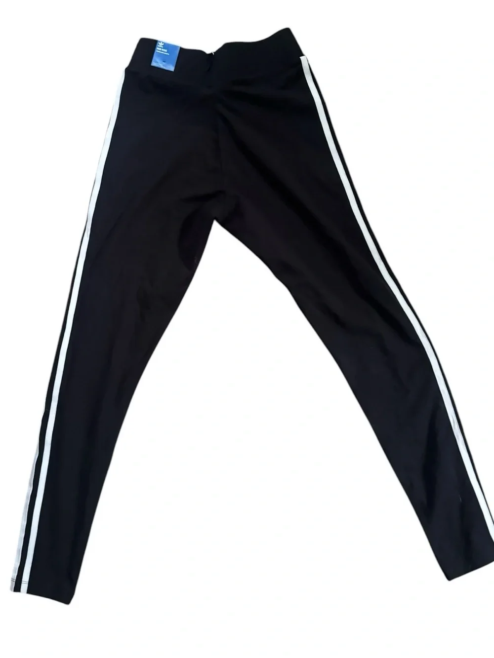 NWT Adidas Black 3-Stripes Track Leggings - sz M